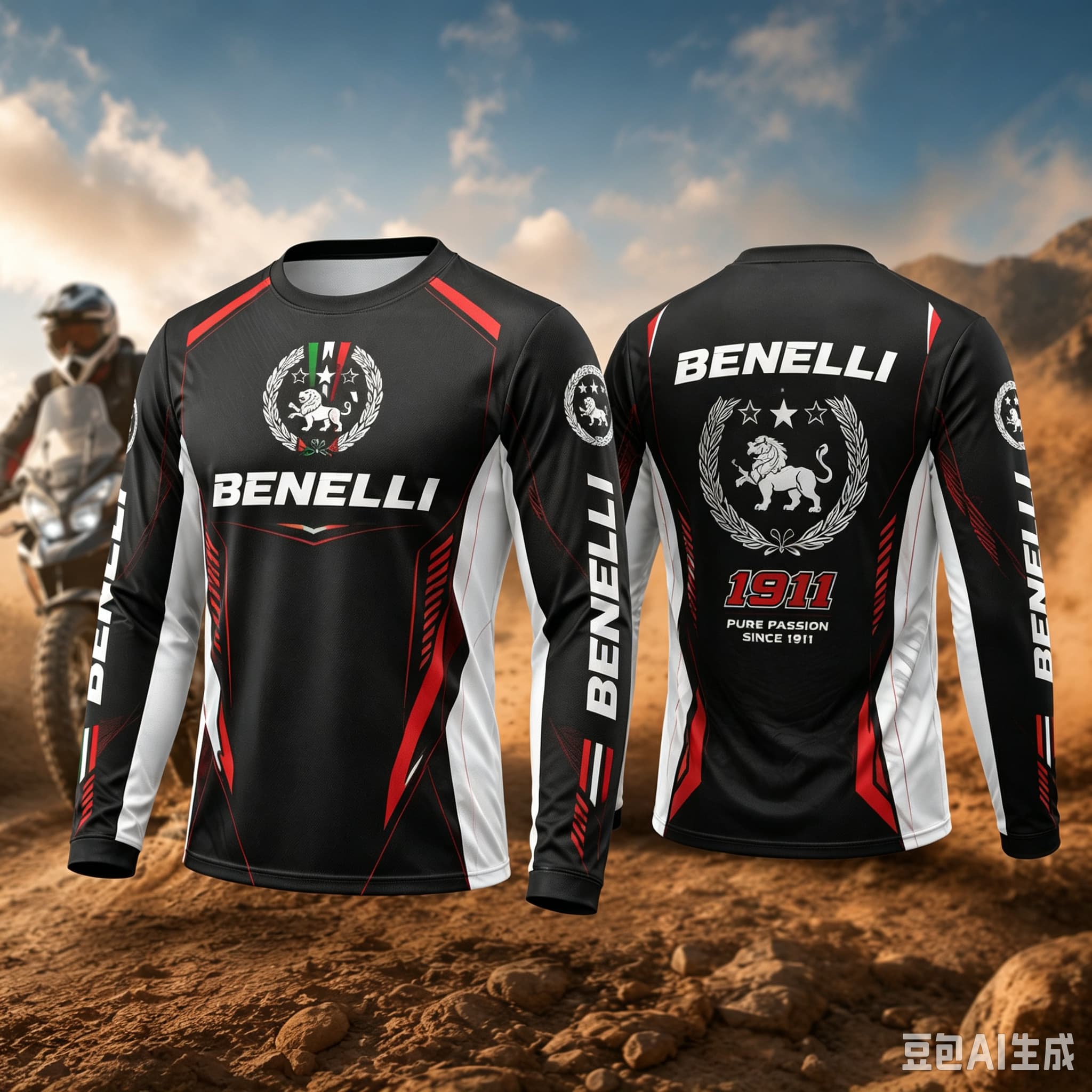 Outdoor Adventure Outfit - Новая футболка Benelli Rider 2027 года,
