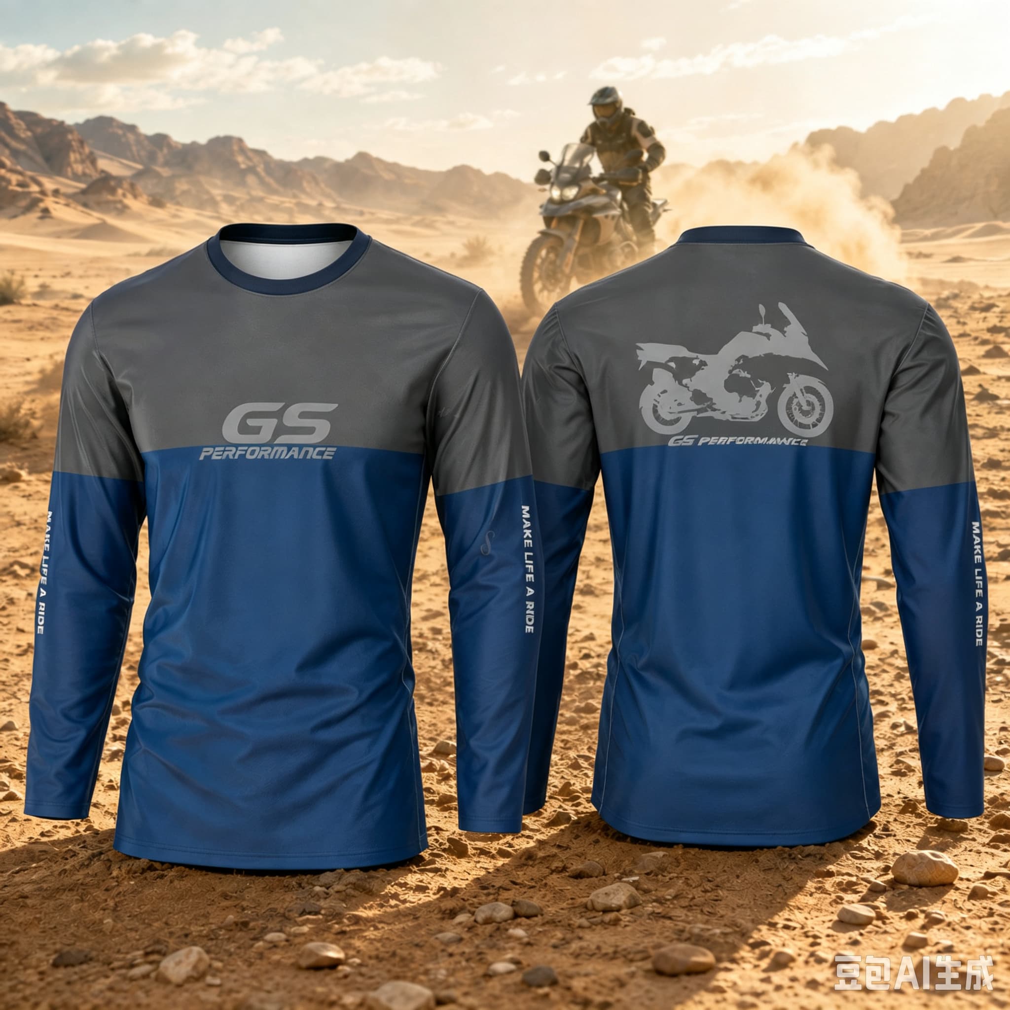 Outdoor Adventure Sports - Мотоциклетная рубашка с длинным рукавом Motorrad
