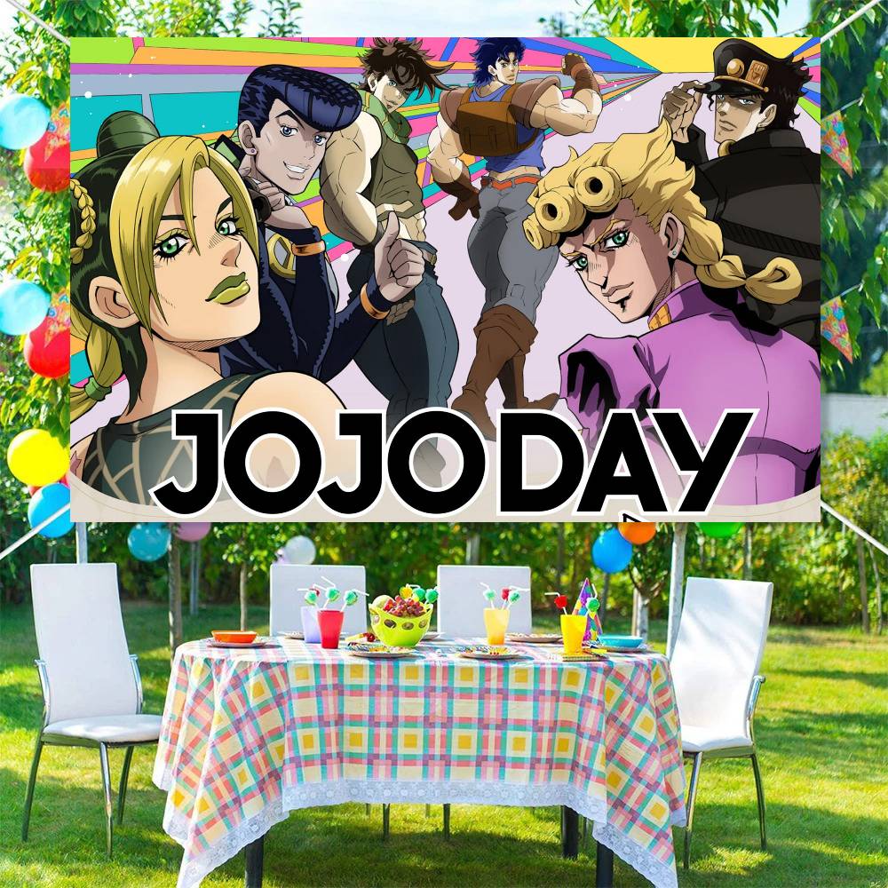 Японское аниме JoJo's Bizarre  – обзор и цена Outdoor Adventure Birthday Party