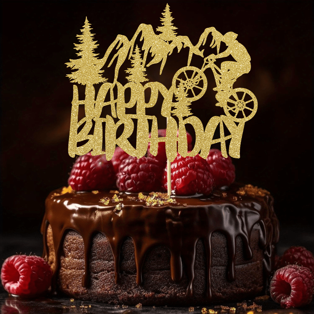 1 шт., золотой блестящий топпе – обзор и цена Outdoor Adventure Birthday Party